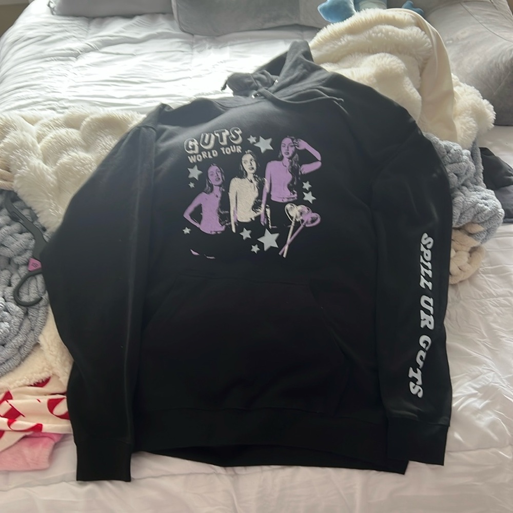 Official Olivia Rodrigo Guts Tour hoodie never worn brand new
